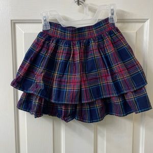 Chalkboard Plaid Skirt